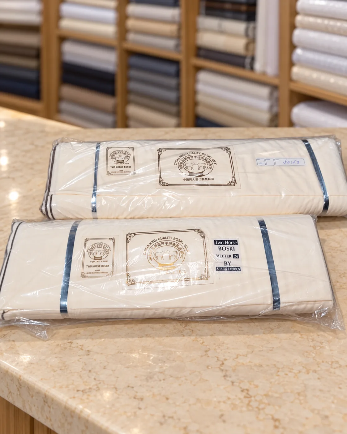 Two Horse Boski by Rahim Fabrics – Premium Boski